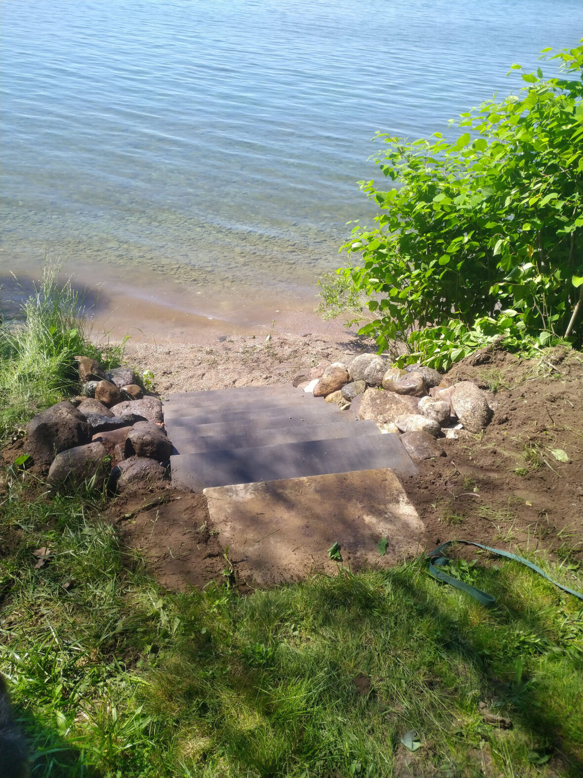 Concrete Steps, Granite Rocks 2