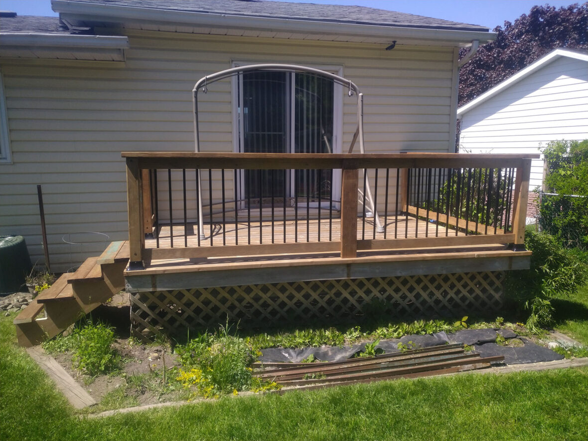 Deck Rail and Stairs