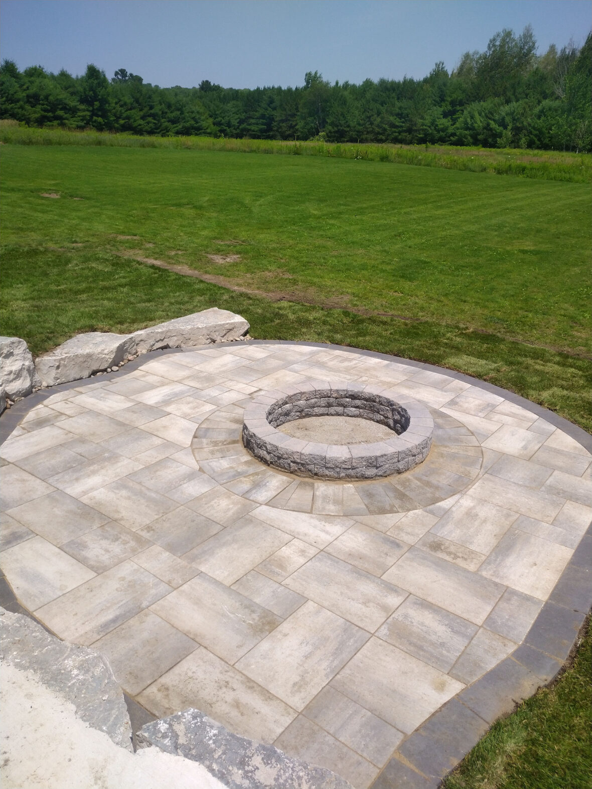 Fire Pit, Interlock, Armour Stone