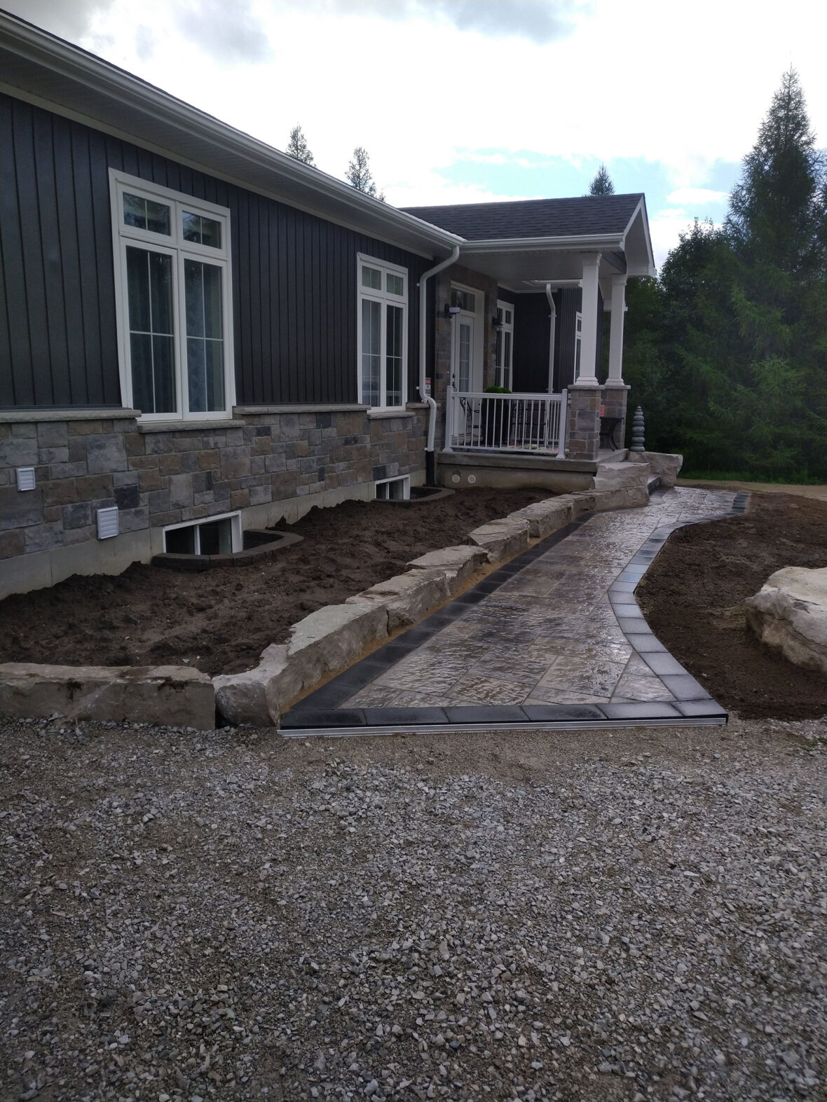 Interlock, Garden Armour Stone Retaining Wall