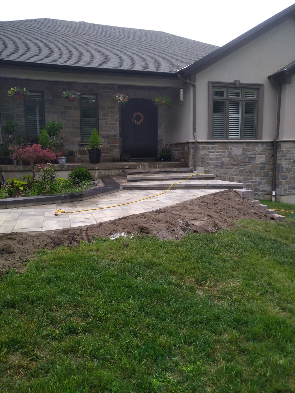 Interlock, Interlock Steps, Garden Retaining Wall